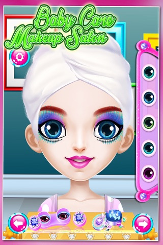 Baby Care Makeup Salon - Makeover Free Games for kids & girls screenshot 4