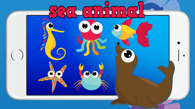 Easy Sea Animals Jigsaw Puzzle Matching Games for Free Kinde(圖2)-速報App