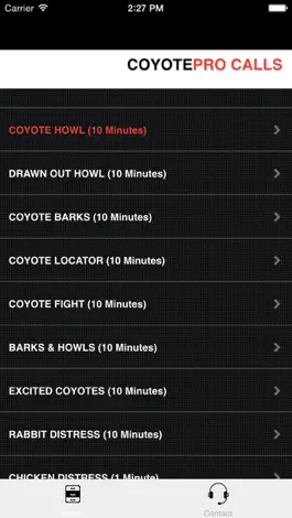 Game screenshot REAL Coyote Hunting Calls - Coyote Calls & Coyote Sounds for Hunting (ad free) BLUETOOTH COMPATIBLE apk