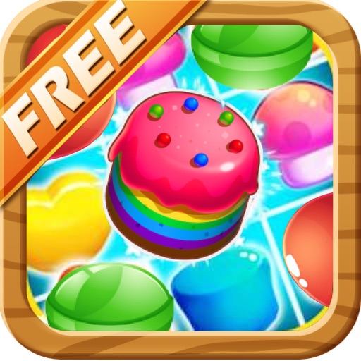 Cookie Crush Boom HD-Best Match 3 Game For kids and Girls icon