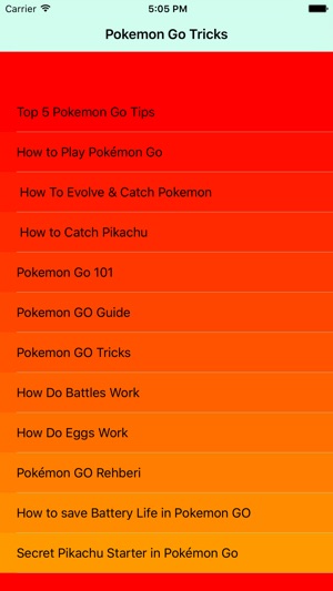 Guide Pro For Pokemon go(圖2)-速報App