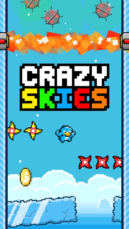 Crazy Skies - Endless Arcade Flyer screenshot-0