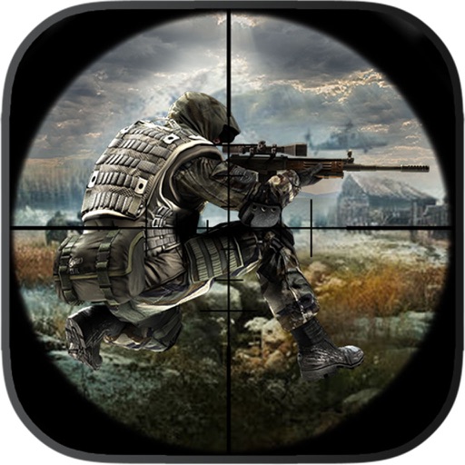 Lone Sniper Army Shooter Icon