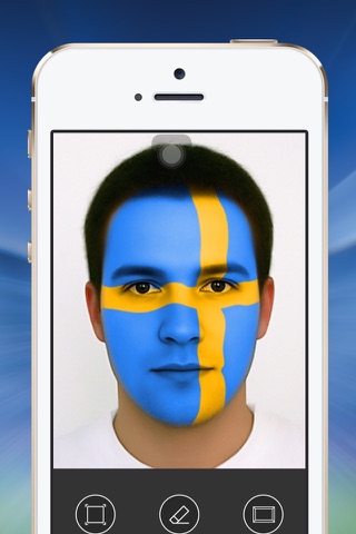 Flag Face Sweden screenshot 3