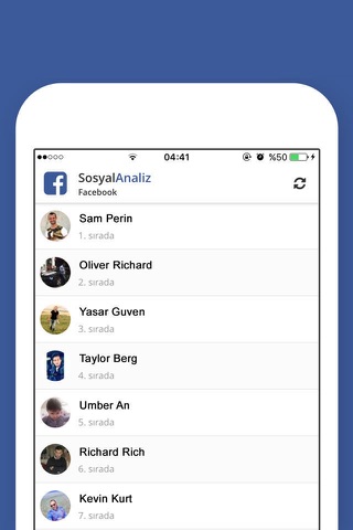 FaceStat - Social Anaylsis screenshot 2