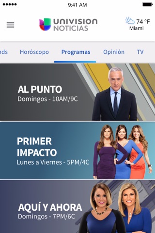 Univision Noticias screenshot 3