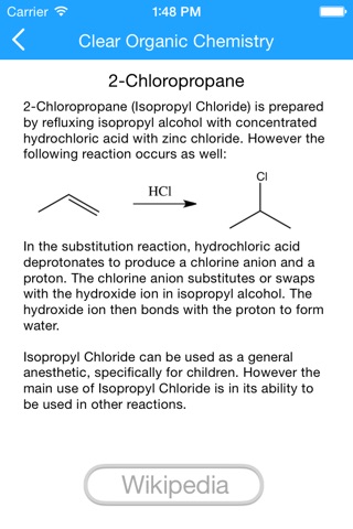 Clear Organic Chemistry Lite screenshot 4