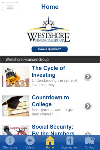 Westshore Financial Group screenshot 2