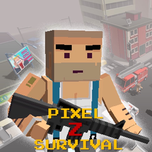 Pixel Z Survival - Zombie Hunting Game
