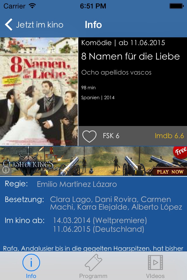 AbInsKino - Kinoprogramm für Deutschland, Österreich und die Schweiz screenshot 3