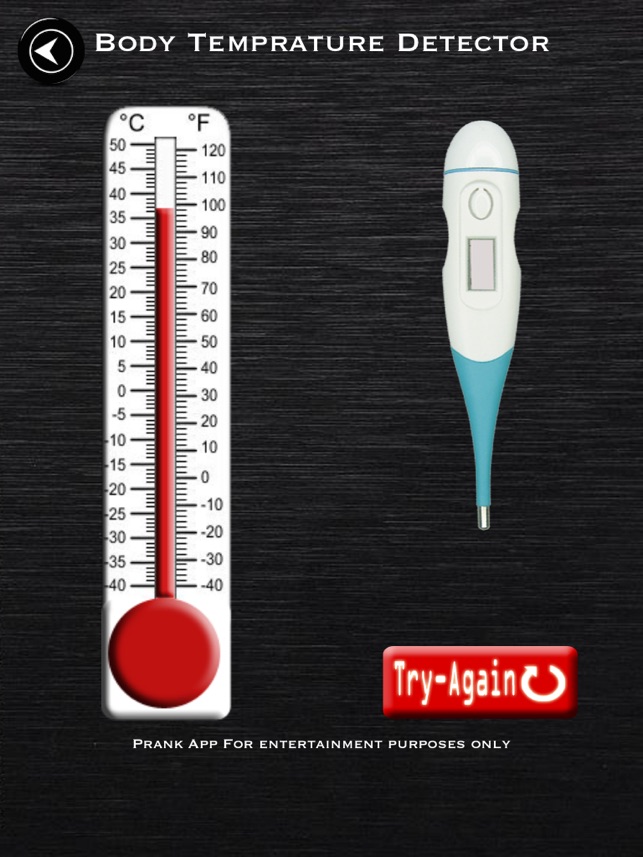 Body Temperature Detector On The App Store