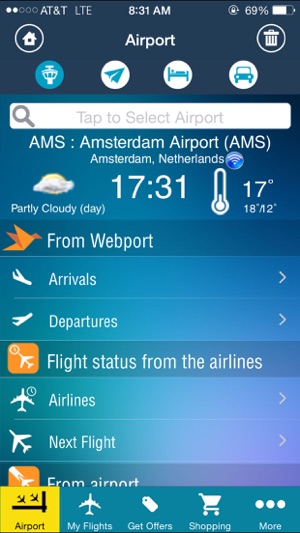 Amsterdam Airport (AMS) Flight Tracker Schiphol(圖2)-速報App