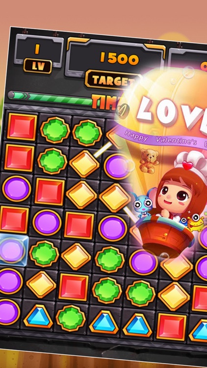 Puzzle Jewels World - Match 3 Jewels Candy Mania