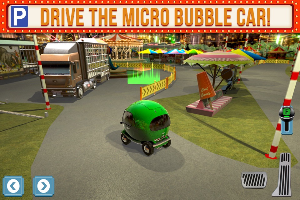 Amusement Park Fair Ground Circus Trucker Parking Simulator screenshot 4