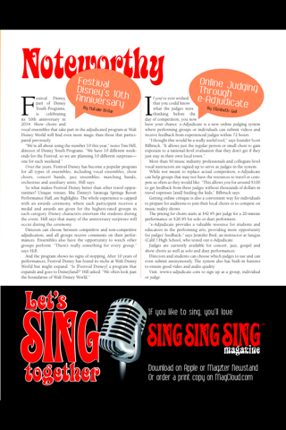 Sing Sing Sing magazine screenshot 3