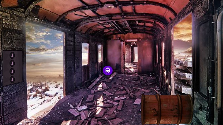 Abandoned Train Treasure Escape