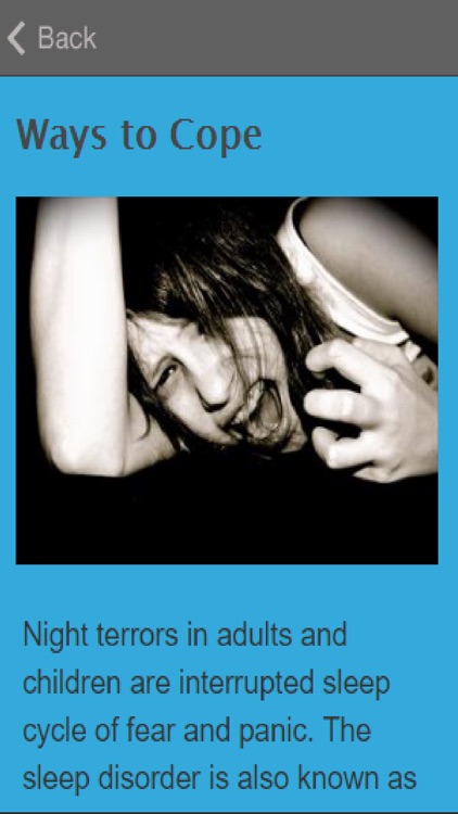 How To Stop Night Terrors