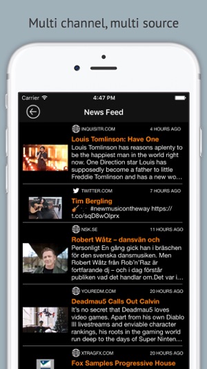 NewsRadar - Black Edition(圖2)-速報App