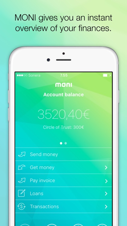 MONI - Banking in your pocket