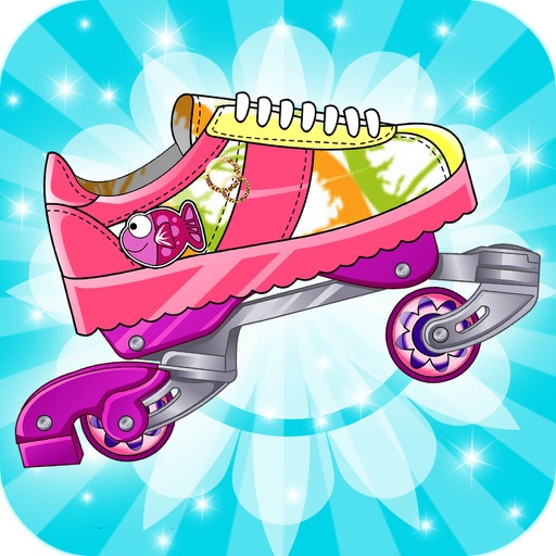 Fashion Skates - Trendy Beauty Loves Skating,Movie Star,Kids Funny Free Games iOS App