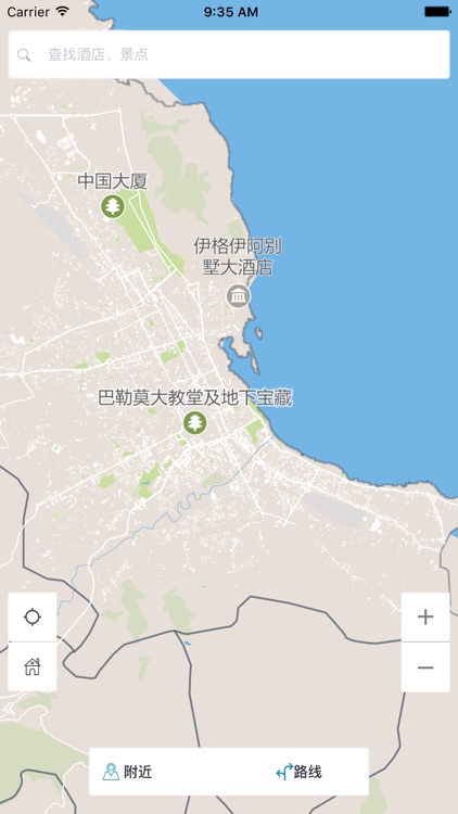 巴勒莫中文离线地图-意大利离线旅游地图支持步行自行车模式