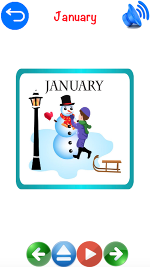 Months Of year Learning For kindergarten using Flashcards an(圖1)-速報App