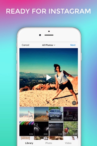 Video Bits - analog filters for Instagram videos screenshot 2