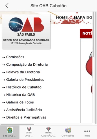 OAB CUBATÃO screenshot 2