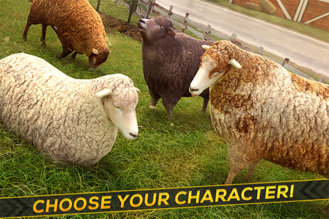 Sheep Racing Adventure in The Tiny Virtual Pet Town screenshot 4