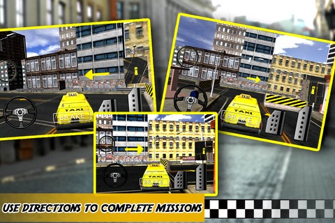 New York Taxi Parking 3d - Crazy Yellow Cab Driver in City Traffic Simulator screenshot 3
