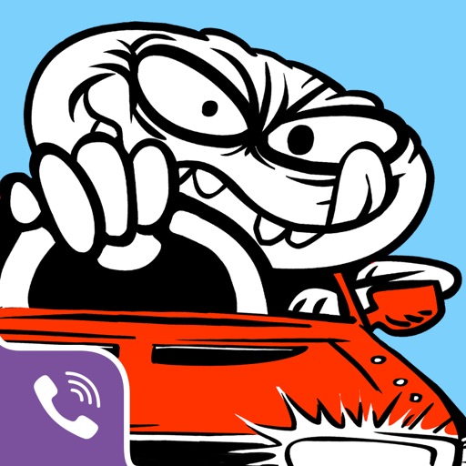 Viber Rude Rider Icon