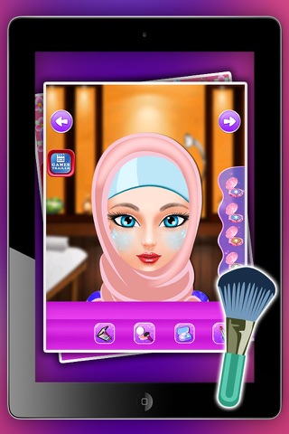 Hijab Girl Spa Salon - make up and dress up for islamic girl screenshot 2