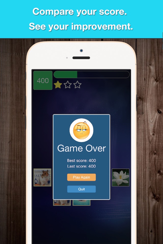 Find Double - Matching pair game with cute photos screenshot 4