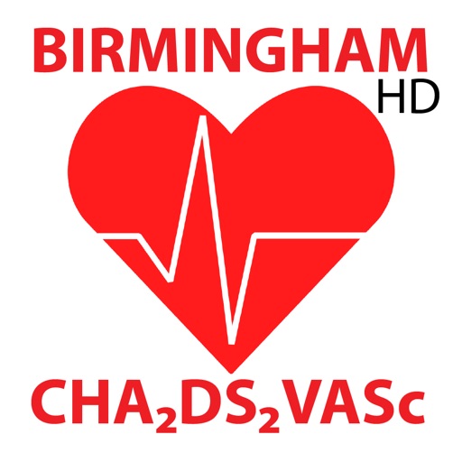 Birmingham (CHA2DS2VASc) Risk of Stroke Calculator for iPad icon