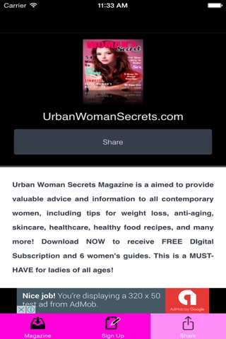 Urban Woman Secrets screenshot 3