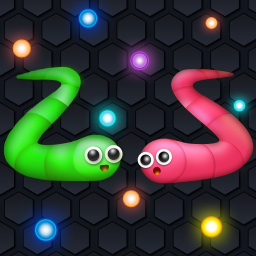 Hungry snake world: Slither worm.io hunter - Slithering challenge game icon