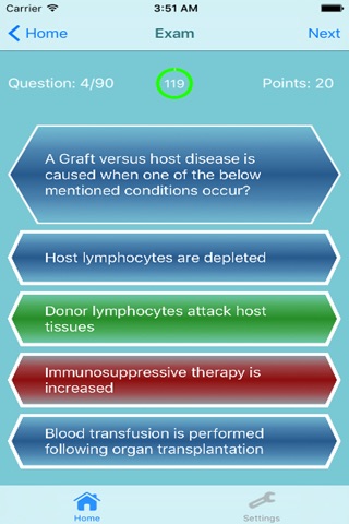 pathology exam 500 Questions screenshot 2