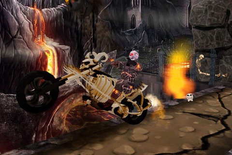 Ghost Bike Rider Extreme Daredevil Chopper Riding Cruising Game screenshot 3