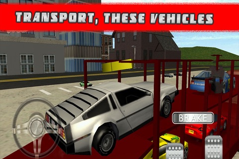 Car Transporter Simulator - Drive mega truck in this driving & parking game screenshot 4