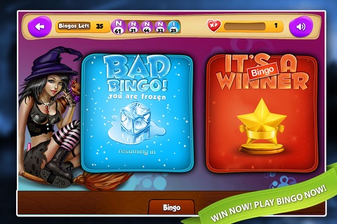 Halloween Witch Bingo Pro : 12 Exciting Bingo Rooms screenshot 3