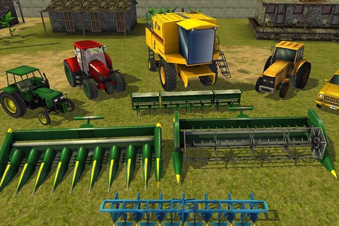 Farming Simulator Farmers Crop Harvest Tractor Trucks Drive Game screenshot 2