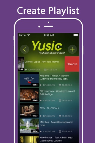 Player Music for Youtube - Streamer & Playlist screenshot 2
