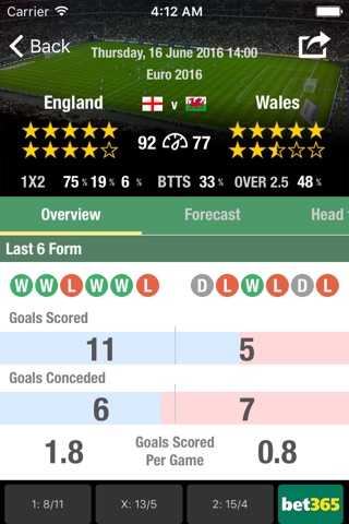 Football Forecast App screenshot 3