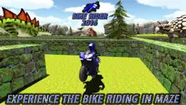 Game screenshot Jurassic Dinosaur Maze Bike Rider 2016 mod apk
