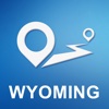 Wyoming, USA Offline GPS Navigation & Maps