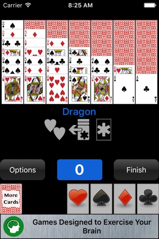 Dragon Solitaire screenshot 2