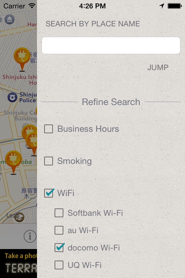 モバイルレスキュー情報共有MAP - 無料wi-fiと充電用コンセント探しはおまかせ！ screenshot 3