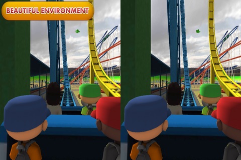 VR-Real Roller Coaster Simulator Pro screenshot 2