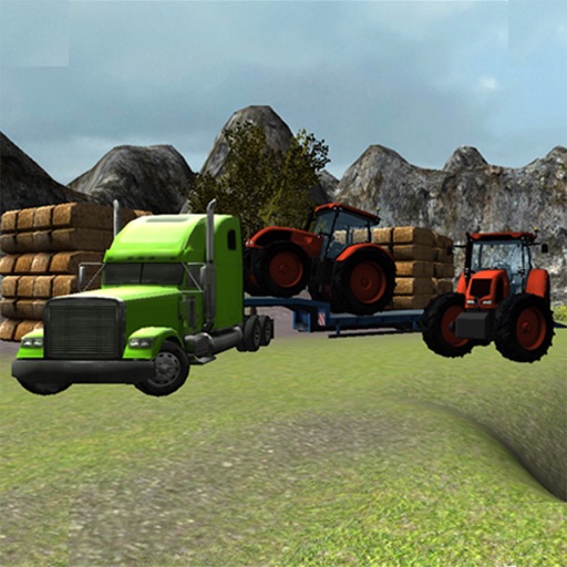 Farm Truck: Tractor Transport Icon