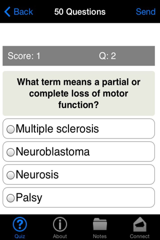 Learning Immunology Quiz screenshot 2